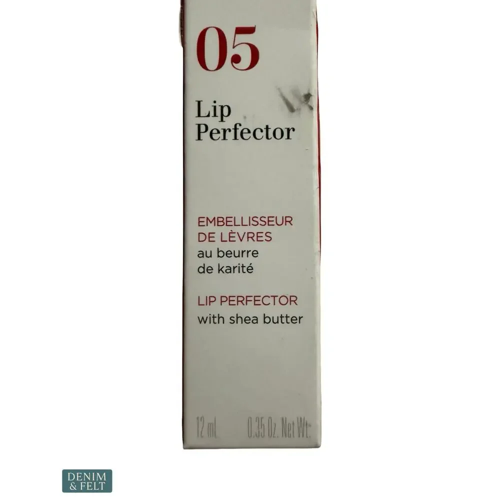 NEW Clarins Natural Lip Perfector 05 Candy‎ Shimmer Gloss Hydrating Plumping